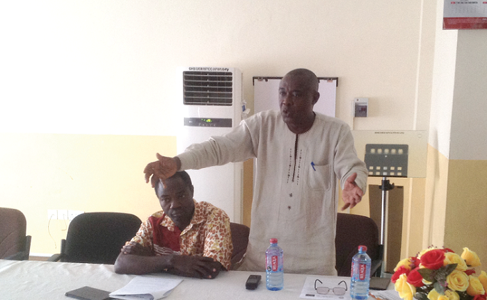   The  Upper East Regional Director of the Electoral Commission  (EC), Mr James Arthur-Yeboah