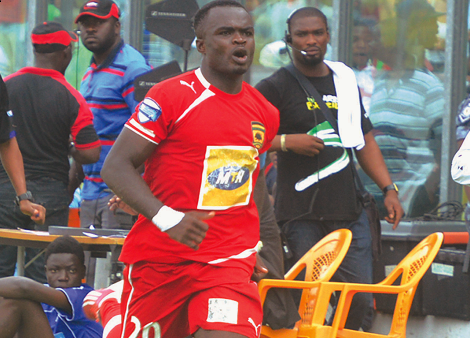 Kumasi Asante Kotoko captain, Amos Frimpong 