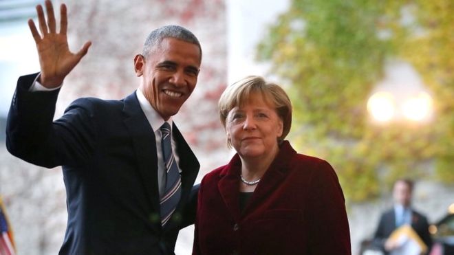 Barack Obama and Angela Merkel have enjoyed a strong working partnership