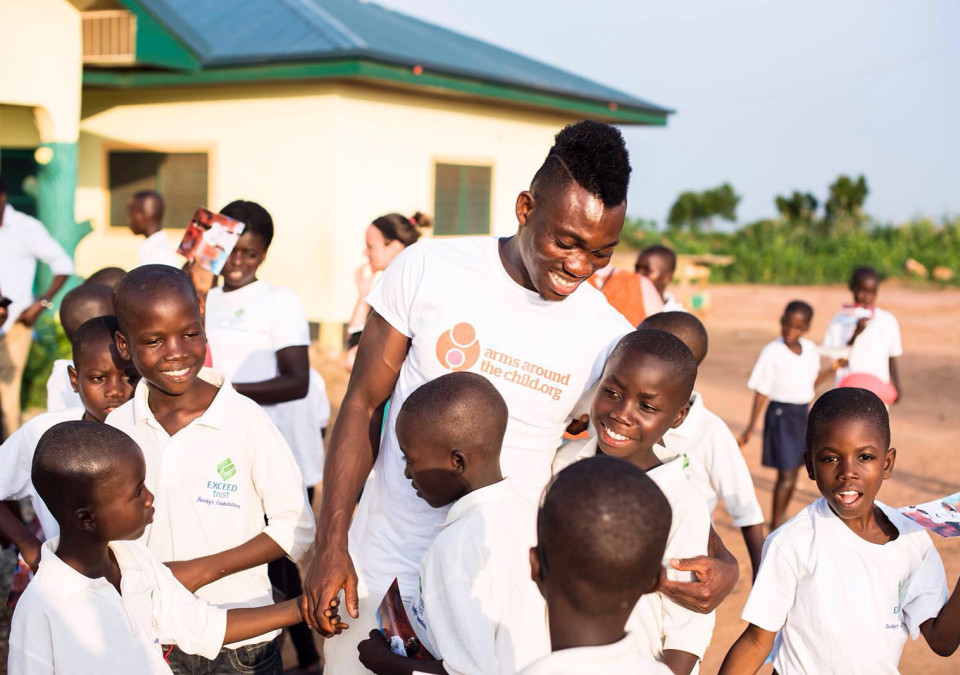 How Newcastle’s Christian Atsu is using his voice to tackle poverty in Ghana
