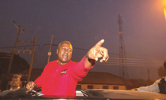  President Mahama seems to say ‘country is moving forward’