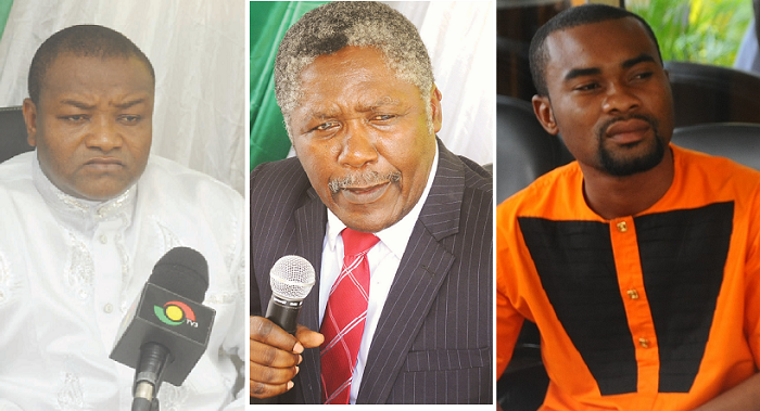 Mr Hassan Ayariga, Mr Carl Bartels, Mr Razak Kojo Opoku