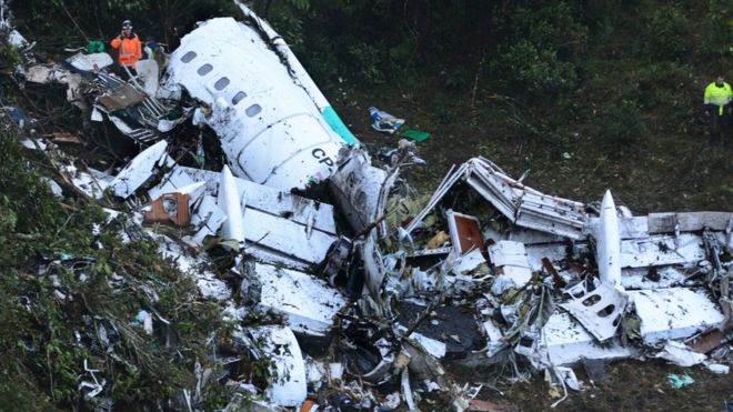 The plane was travelling from Brazil via Bolivia