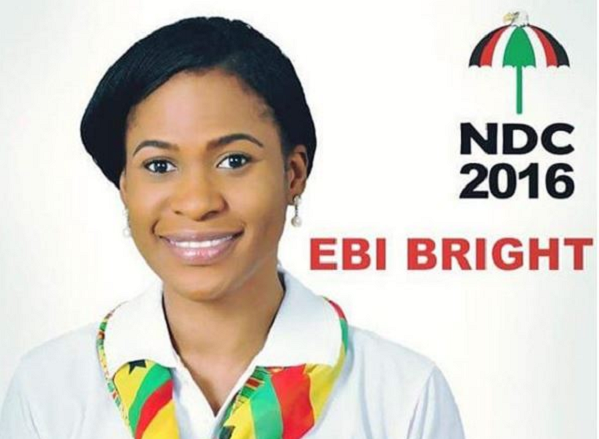   Ebi Bright, NDC candidate for Tema Central