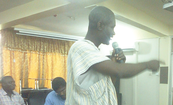 Mr George Amoh, Director of Programmes of the National Peace Council