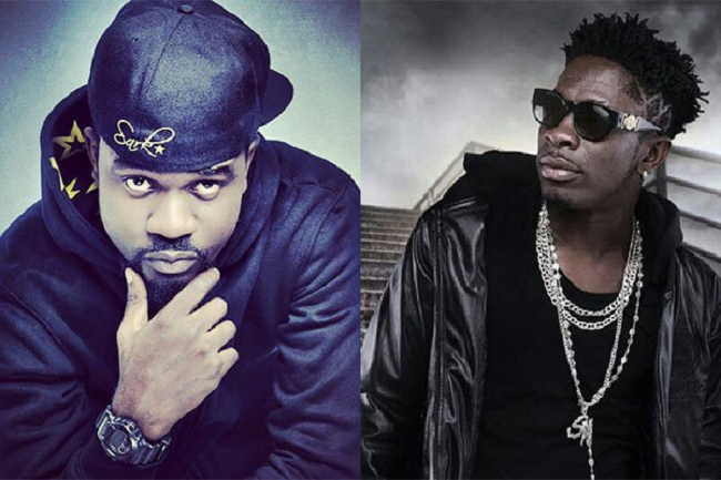 Shatta Wale and rapper Sarkodie