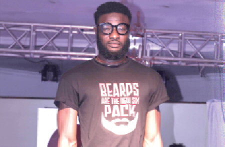 A model at the event