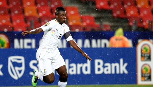 Stars skipper Asamoah Gyan predicts tough clash with South Africa