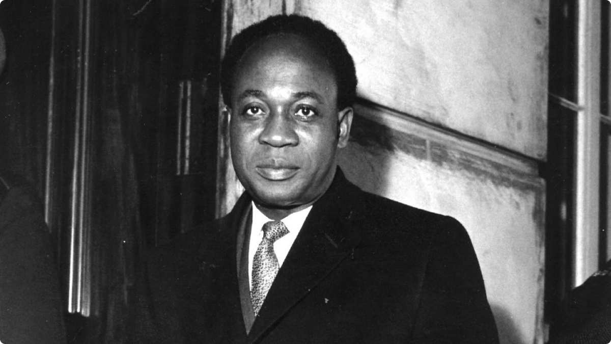 Nkrumah! Even his clothes were state-owned