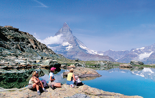 The Alps in Switzerland