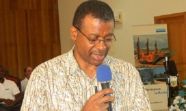 Vice Chancellor, Prof. Jerry S.Y Kuma