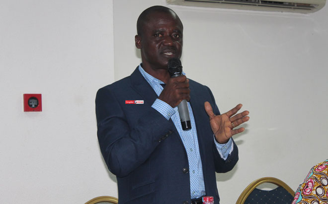Mr John Kwame Amoah is the Greater Accra Regional Director of the Electoral Commission 