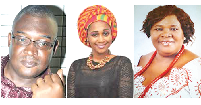 From: Kobby Acheampong — NDC,  Barbara Asher Ayisi — NPP,  Mrs Sarah Bucknor — PPP
