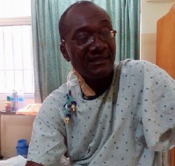 Jaga Pee recuperating after heart surgery