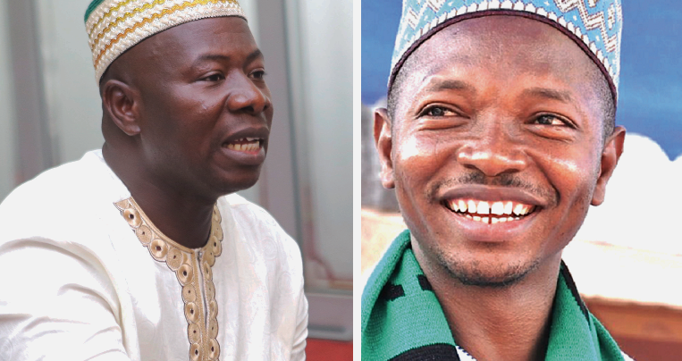 From left:  Mr Abdallah Abubakari,  Mr Ras Mubarak