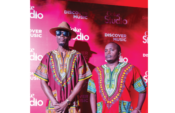EL and Jaguar at the launch