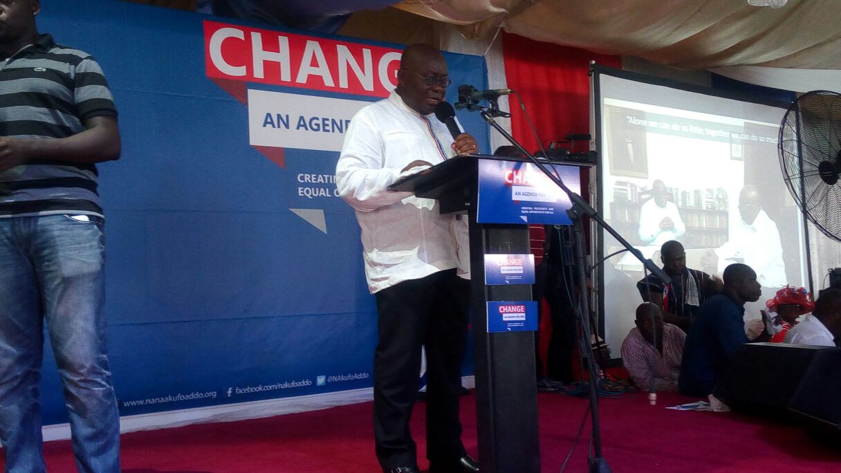 Mahama cannot teach me patriotic lessons – Akufo Addo