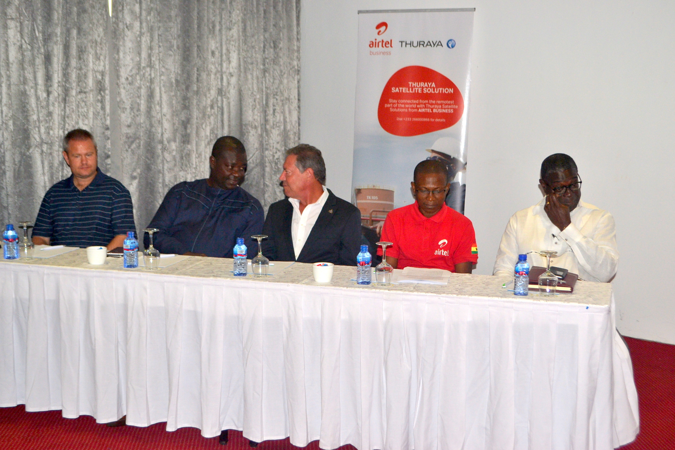 Dignitaries seated at the launch