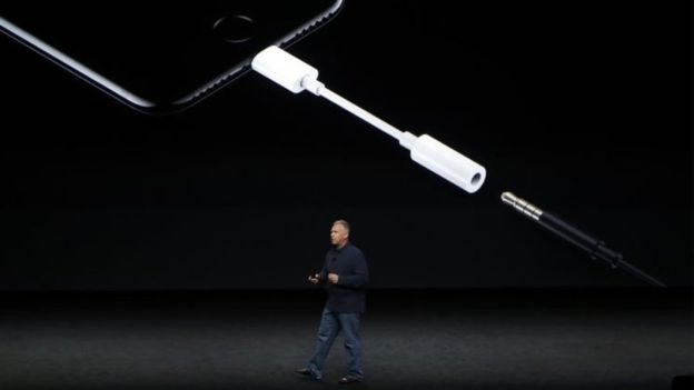 Phil Schiller has been mocked for saying it took "courage" to remove the 3.5mm socket