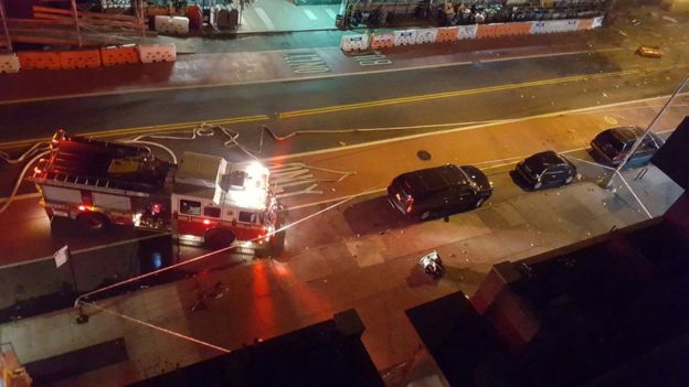 The area is now being treated as a crime scene