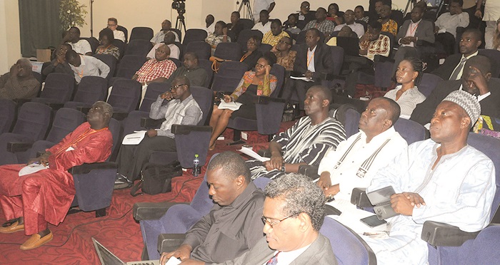 Some participants at the NRGI/ ACEP forum in Accra. 