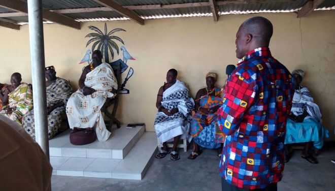 Akrose chief endorses President Mahama for second term