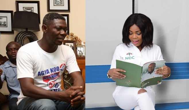 Agya Koo and Mzbel have both endorsed the NPP and NDC respectively