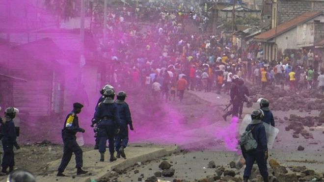 Police have vowed to maintain law and order in DR Congo