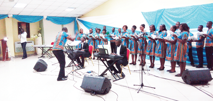 The Sakumono Youth Choir performance