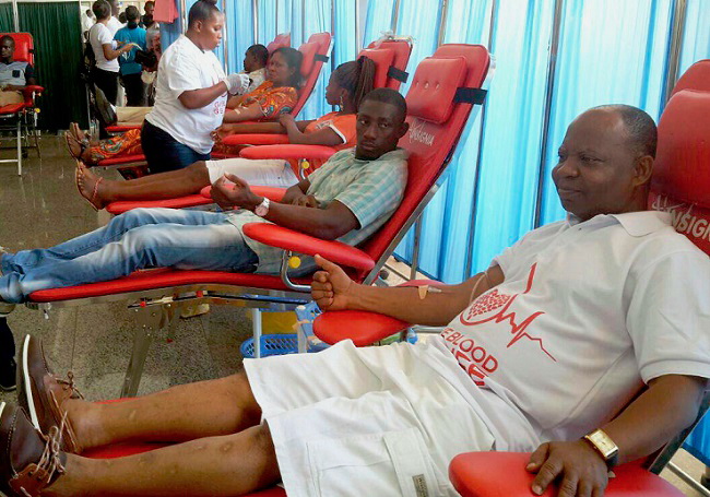 Calvary Charismatic Centre organises blood donation exercise 