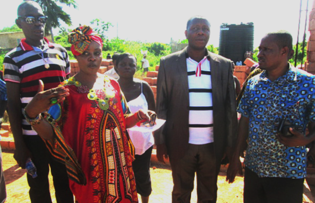 Queenmother of Gomoa Mpota undertakes development projects