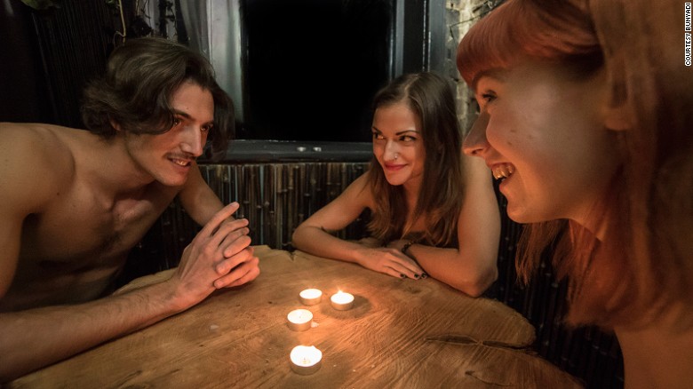 What it's like to eat in London's naked restaurant