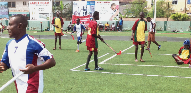 National floorball competition: GBI Special  beat Yumba