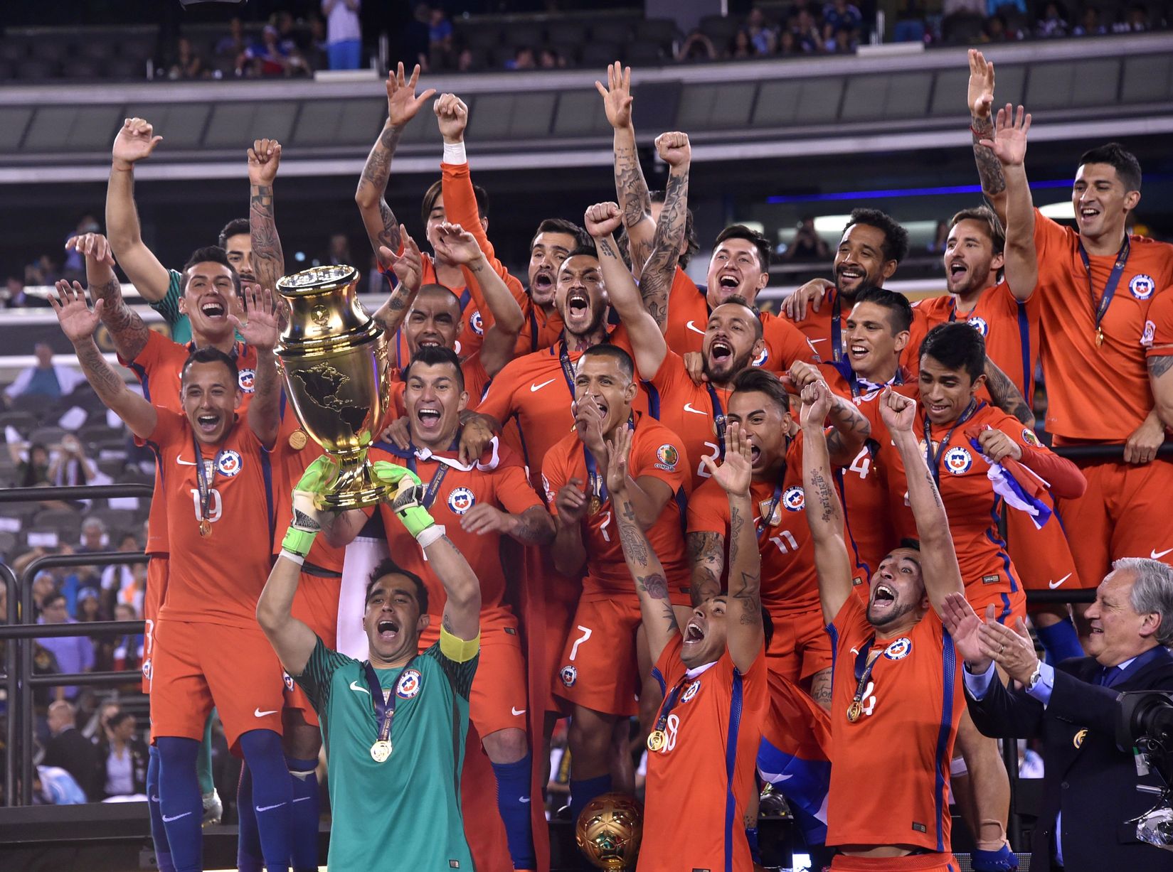 Chile beat Argentina on penalties to win Copa América