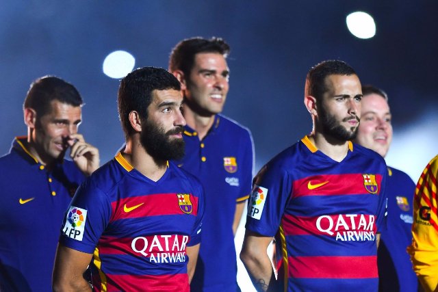 Barcelona players