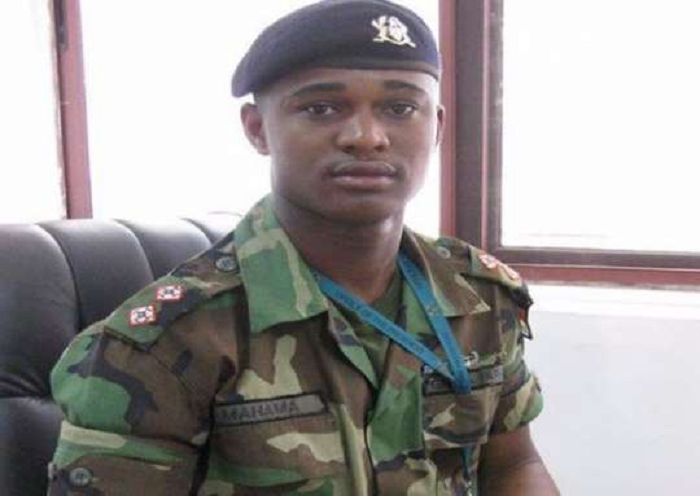 In solidarity with Captain Maxwell Adam Mahama; Our military counterpart