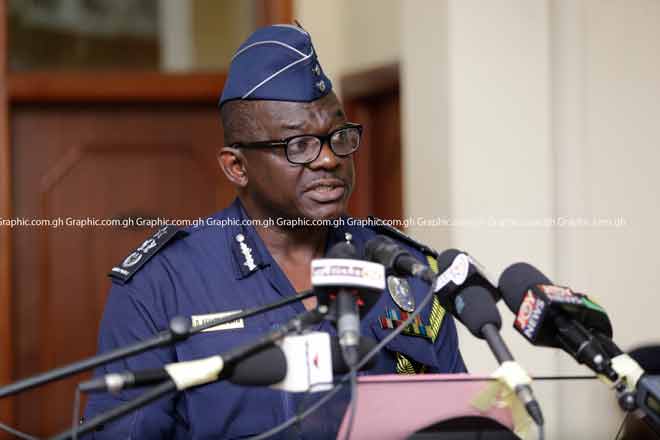 Mr David Asante Apeatu is the Inspector General of Police