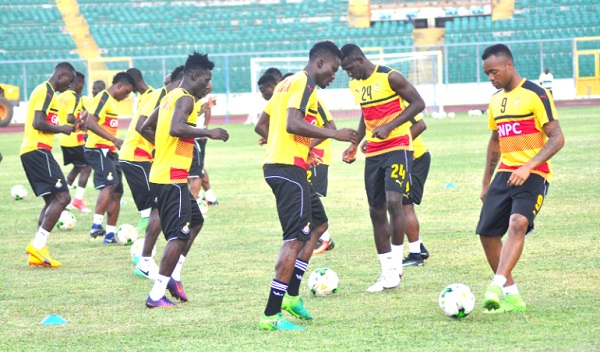 The Black Stars are in Kumasi preparing for Sunday’s AFCON qualifier