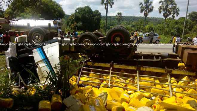 Kintampo: Accident claim driver’s life at notorious ‘spot’