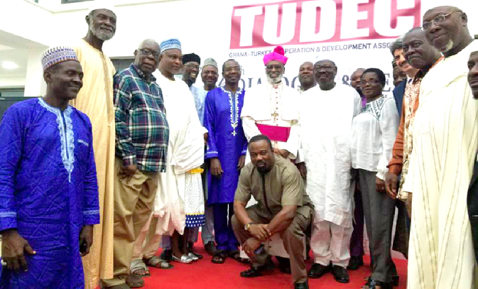 Some members of the association and the award winners