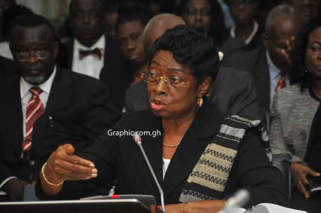 Ms Sophia Akuffo - former Chief Justice
