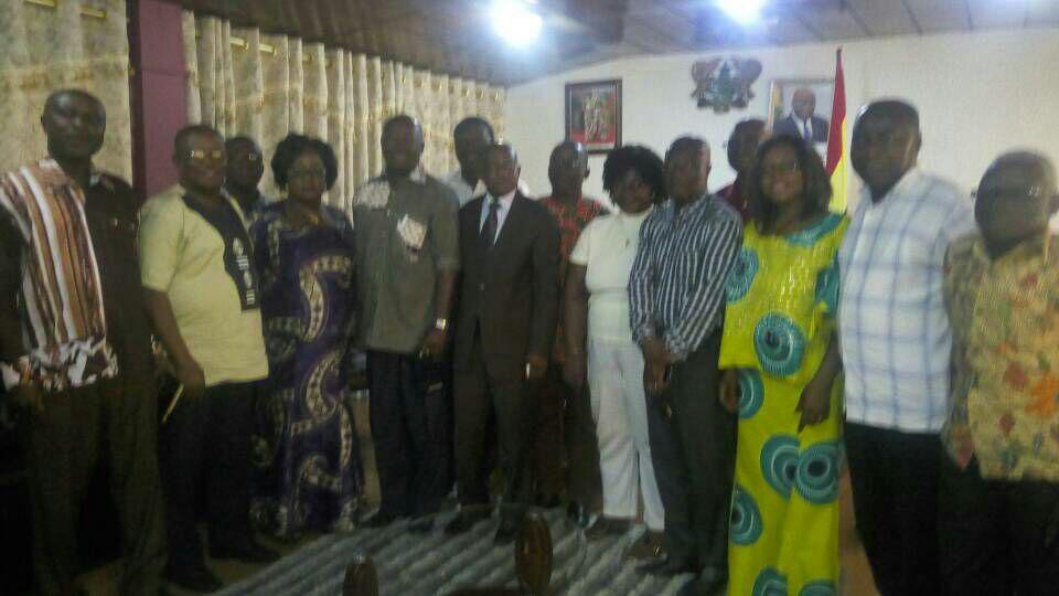Ashanti Regional Minister meets road contractors