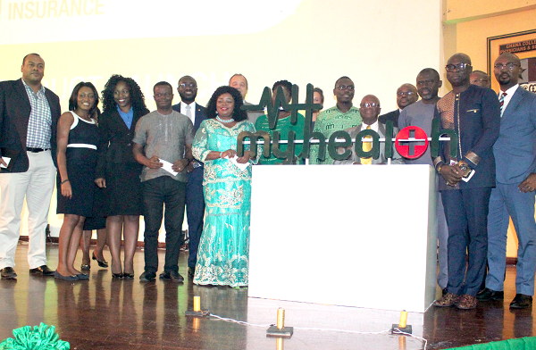 Some staff members of NMIC and invited dignitaries