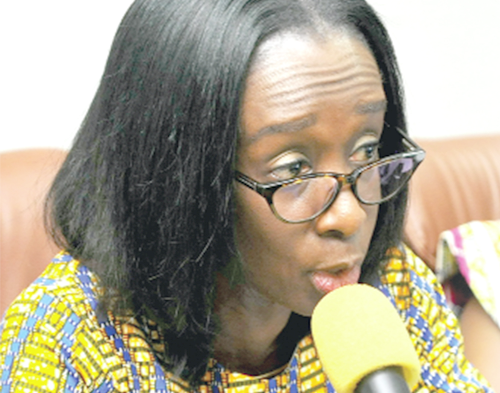Mrs Delese Mimi Darko - the CEO of the Food and Drugs Authority 