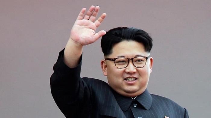 Research and development of cutting-edge arms equipment is actively progressing, Kim said [AP]