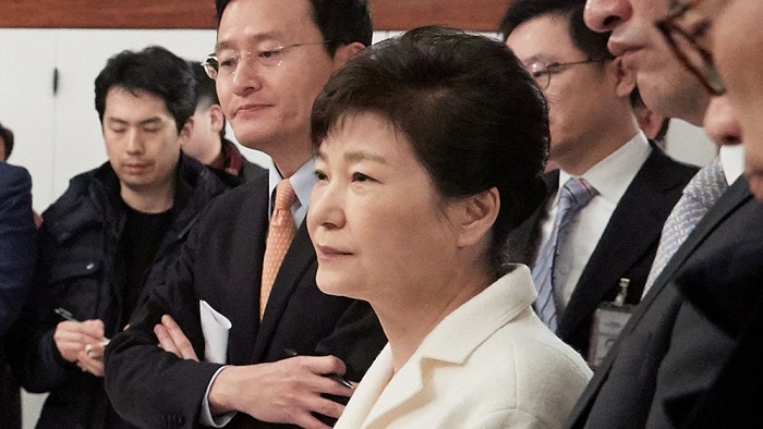 Park could be permanently removed from office or reinstated [Blue House/Yonhap via Reuters]