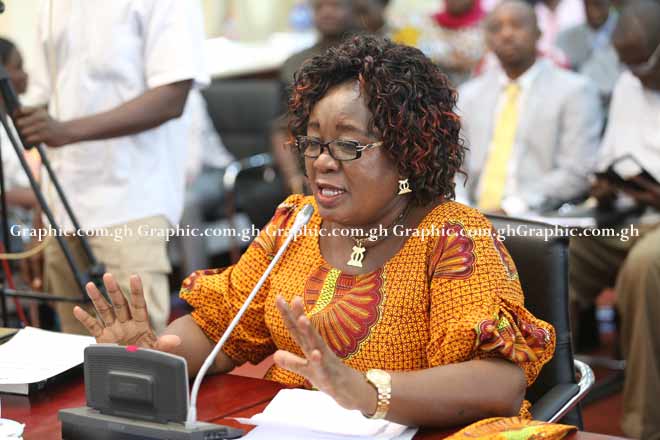 Elizabeth Agyemang nominated as deputy Ashanti Regional Minister was among the four vetted on Tuesday