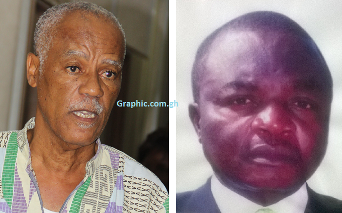 Disqualified Mr Llyod Evans and  Mr Matthew Mac-Kwame contenders in the GJA  presidential race