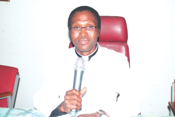  Father Lazarus Anondee, Secretary General of Ghana Catholic Bishops' Conference. Picture: Maxwell Ocloo