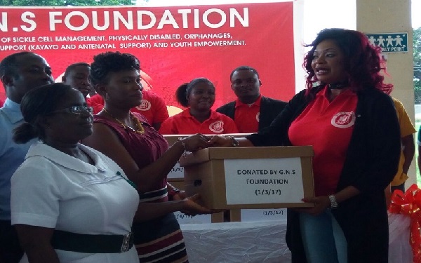 GNS Foundation donates to Korle Bu Sickle Cell Clinic